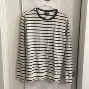 APC Rue Madame Paris Striped Shirt